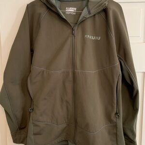 KUIU Olive Green Hooded Jacket